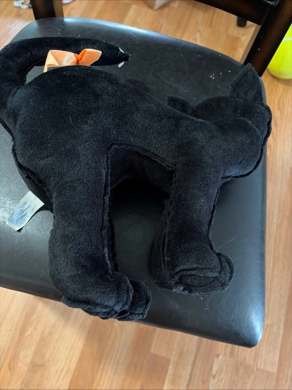 Black Cat Plush Toy for Cats - Soft Pet Toy